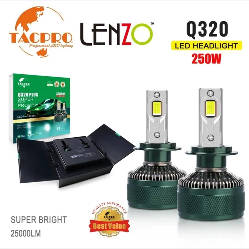 هدلایت خودروبرندلنزواصلی مدلQ320