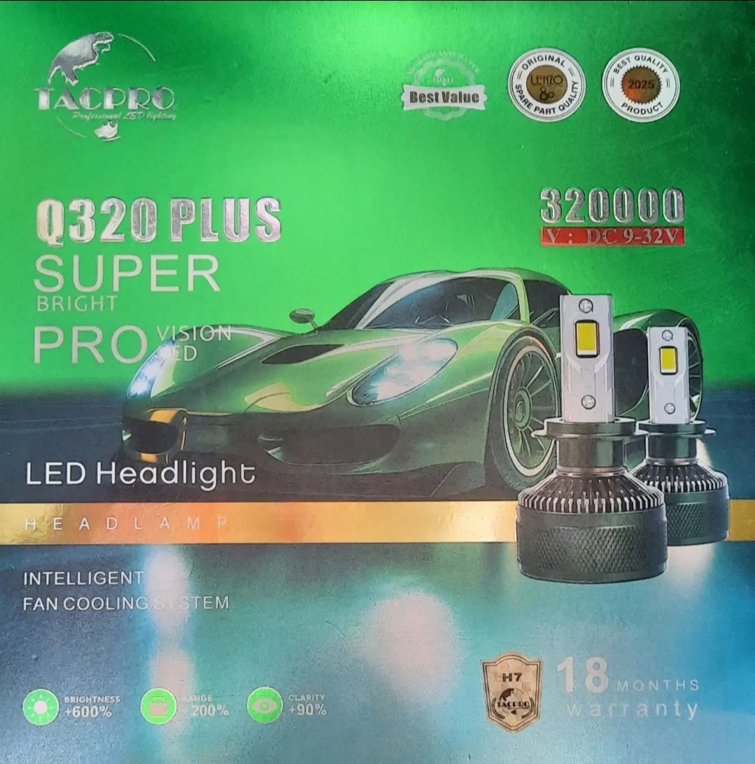 هدلایت خودرو برندلنزو سریQ۳۲0 pro max مخصوص سیستم برقی پیشرفته