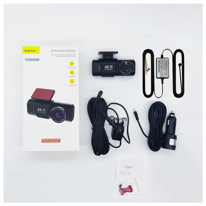 دوربین ثبت وقایع خودرو اتوویژن مدل 507B-K-R-GPS به همراه دوربین عقب