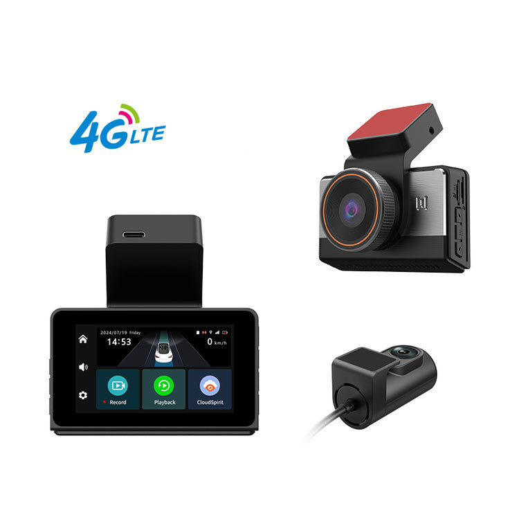 دوربین ثبت وقایع خودرو اتوویژن مدل P83 4G WiFi به همراه دوربین عقب
