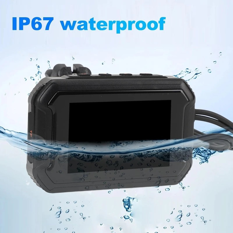 دوربین موتور سیکلت مدل 2 لنز کد MT5B-WiFi همراه با GPS
